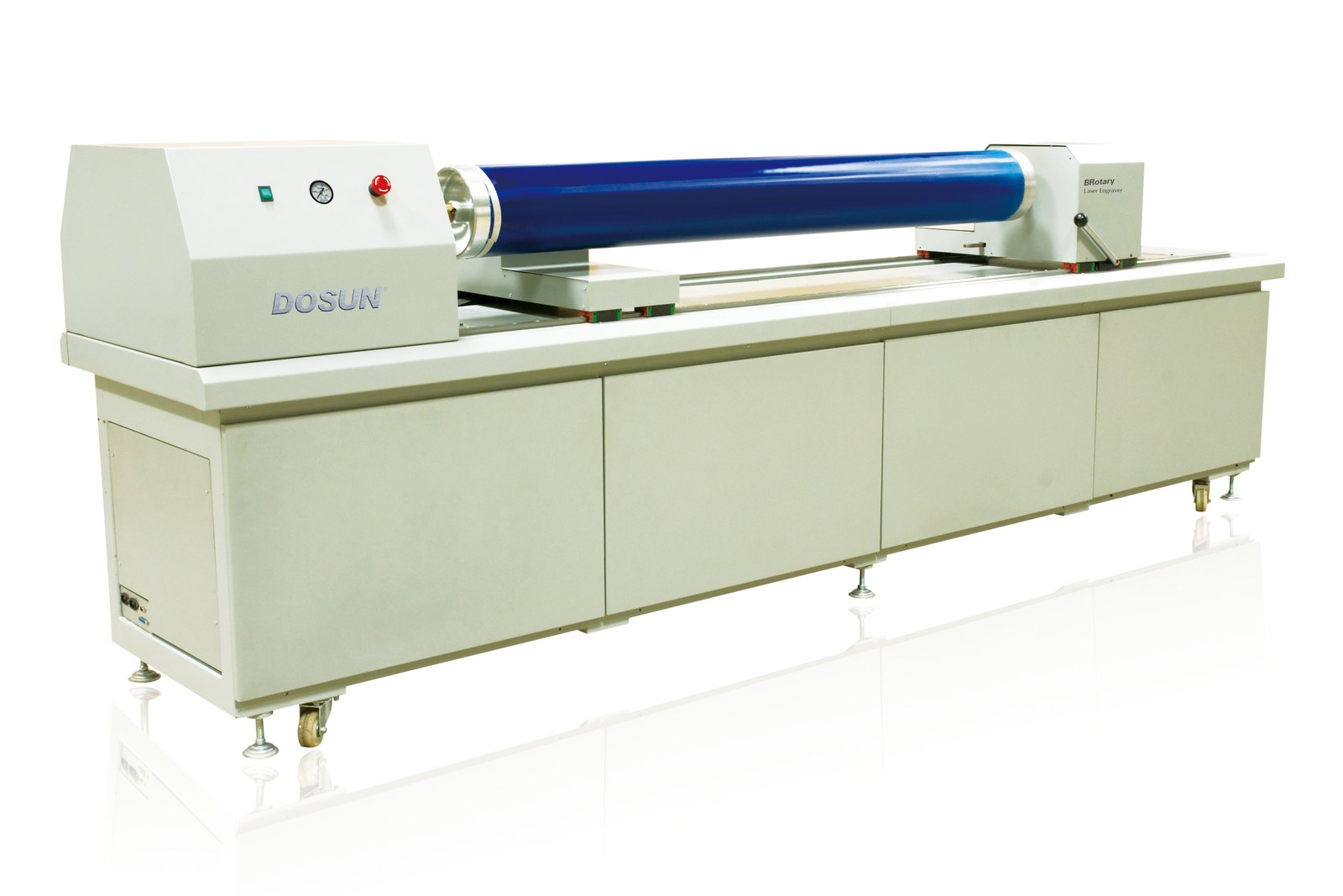 DOSUN Blue Rotary UV Laser Engraving Machine